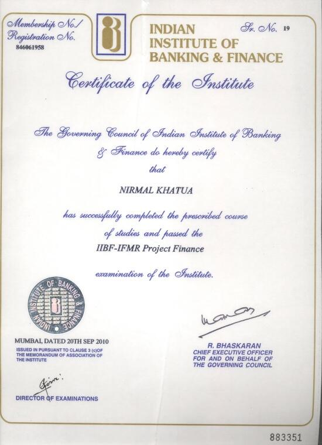 Certificate Program on Advanced Treasury and Foreign Exchange Risk Management